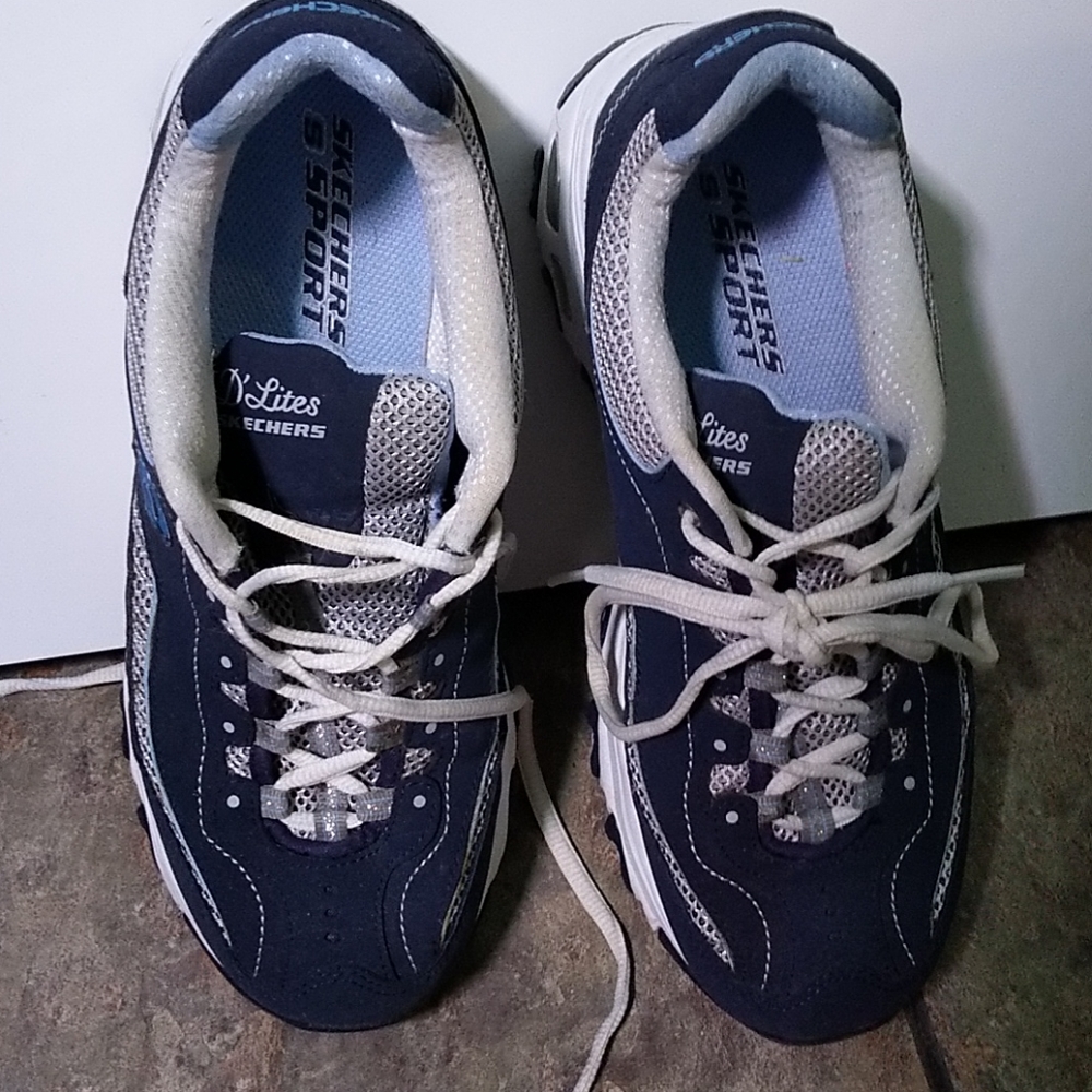 Skechers D'Lites Sneakers Women's US 8.5 Navy